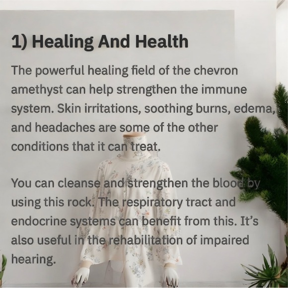 AURALITE Chevron Amethyst Super 23 Dream Amethyst Natural Wand Large Healing - Picture 5 of 16